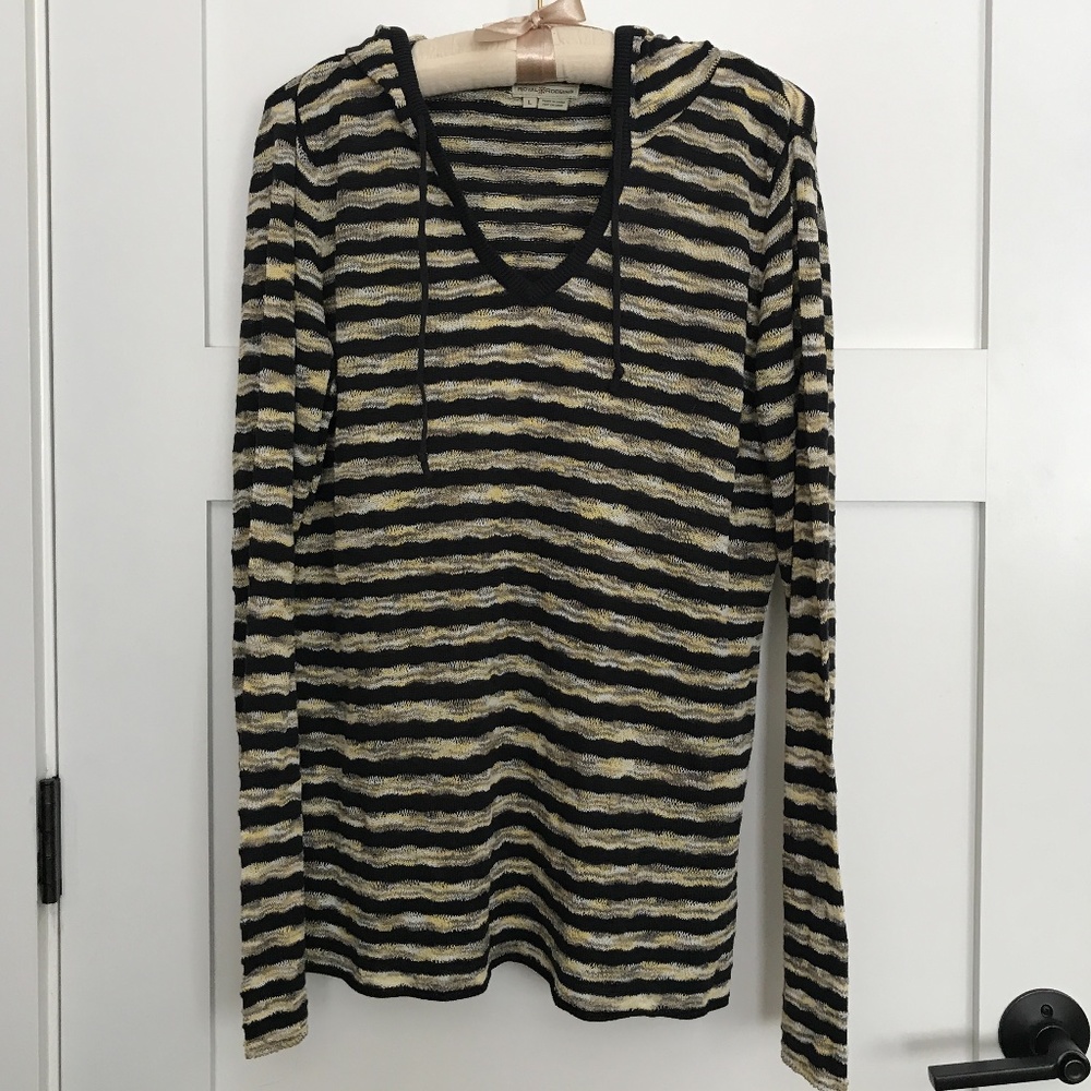 Royal Robbins Striped Sweater Hoodie